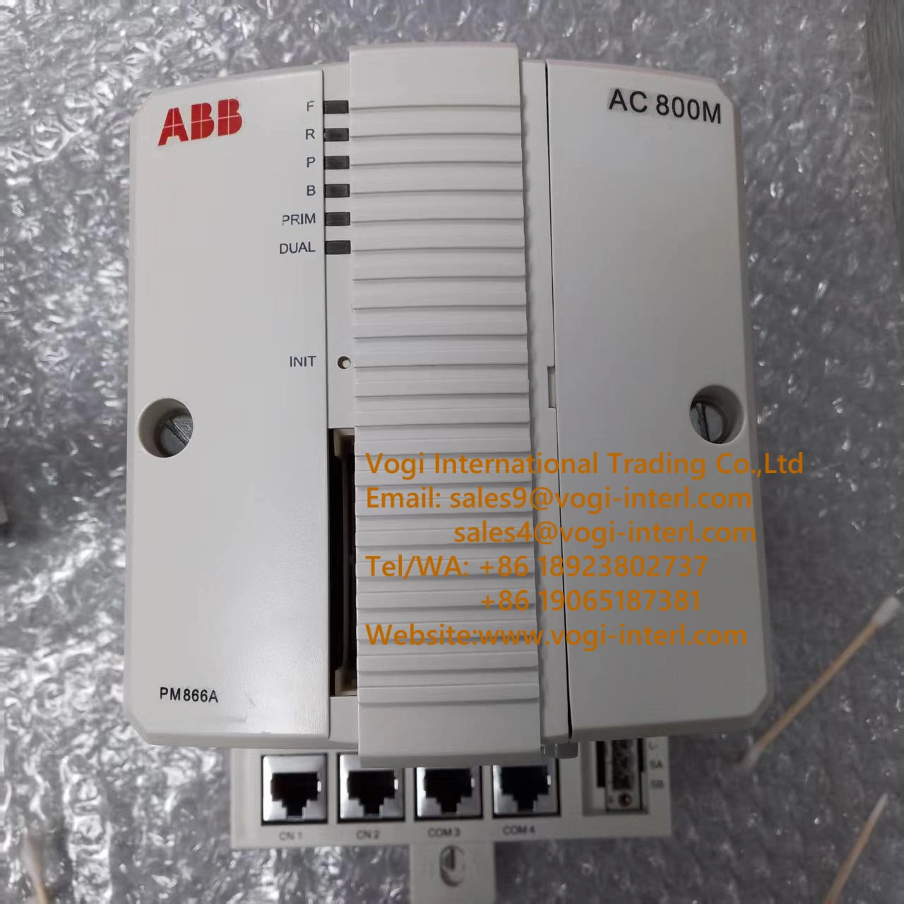 وحدة تحكم ABB PM866AK01: مصدر الطاقة الأساسي للأتمتة الصناعية
